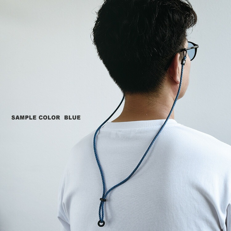 パラコード眼鏡ストラップ ミックスカラー HIGHCAMP FACTORY OFFICIAL