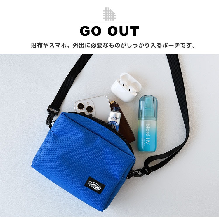 ターポリン ショルダーポーチ HIGHCAMP FACTORY OFFICIAL STORE