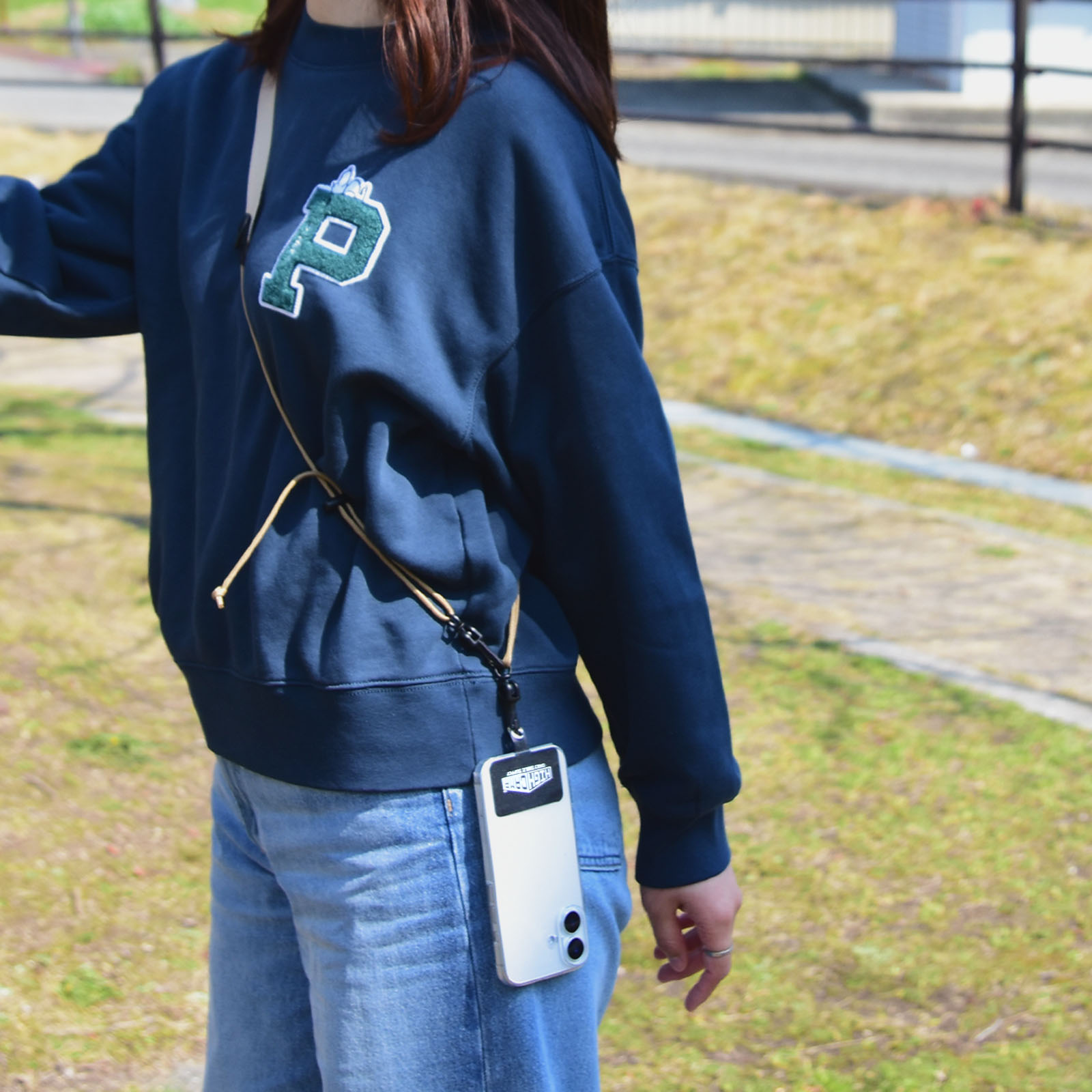 HIGHCAMP オリジナル パラコード ショルダーストラップ ネックストラップ 幅広タイプ
