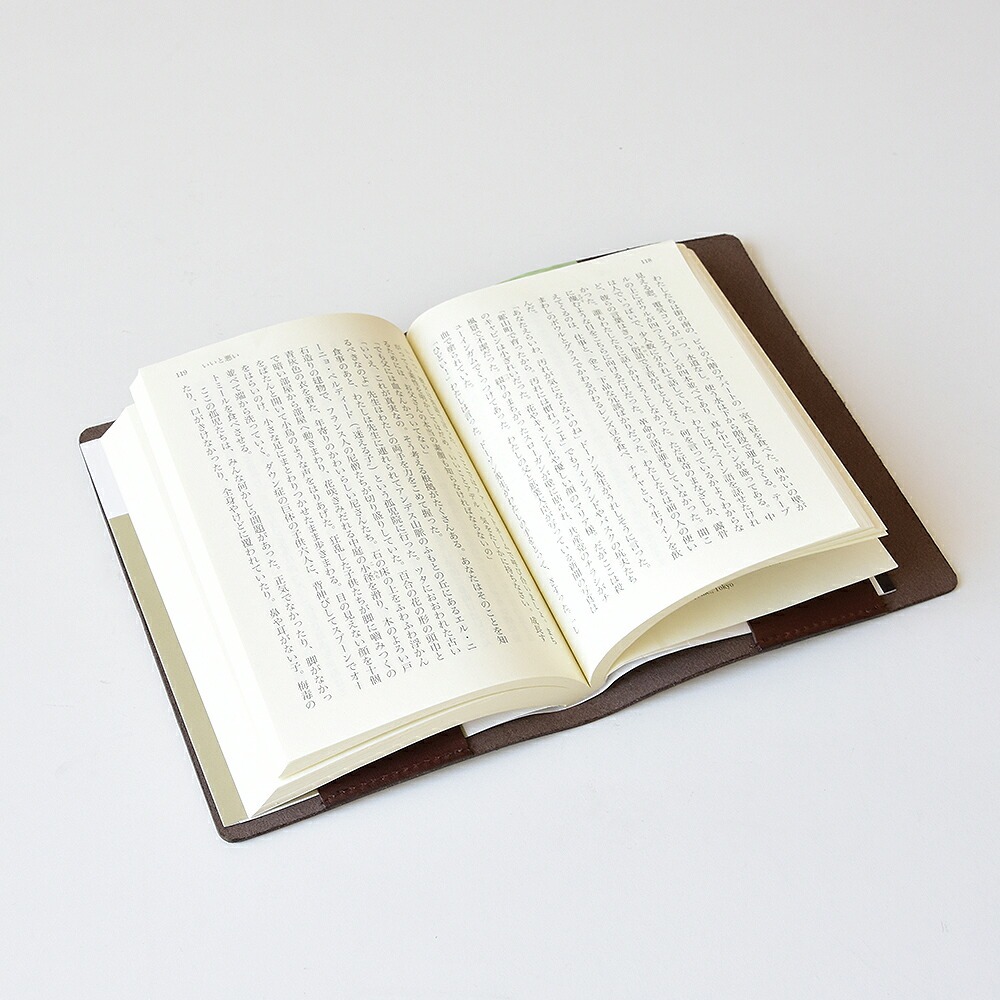 ソフトオイルレザー ブックカバー HIGHCAMP FACTORY OFFICIAL STORE