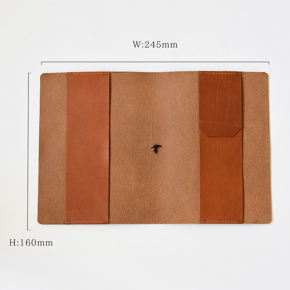 ソフトオイルレザー ブックカバー