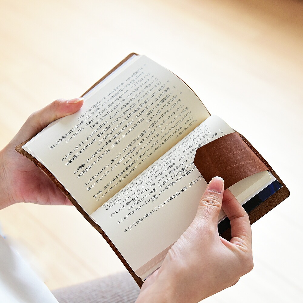 ソフトオイルレザー ブックカバー