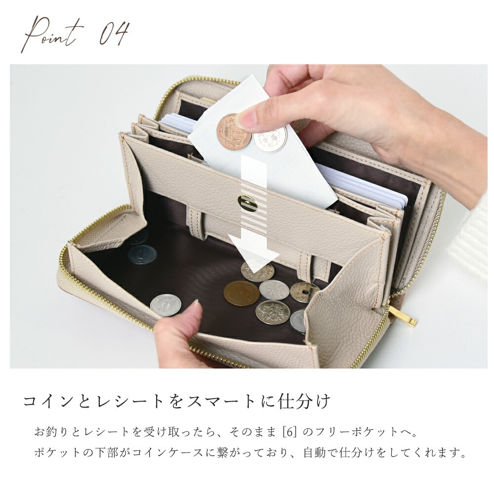 HIGHCAMPブランド オリジナル「コンパクトウォレット　カービングレザー」