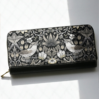 本革 レザー コンパクトウォレット 財布 ハイキャンプ HIGHCAMP リバティ 絵画 スタンラン 殺菌牛乳